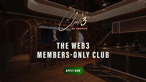 Say Hello to Club 3: The Newest “It” Club for the Web3 Community